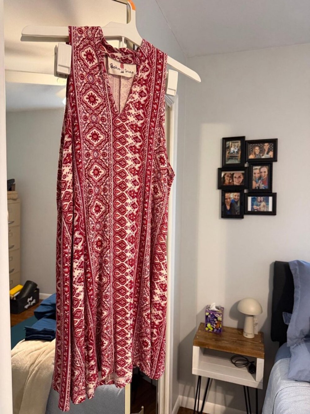 rinted Sleeveless